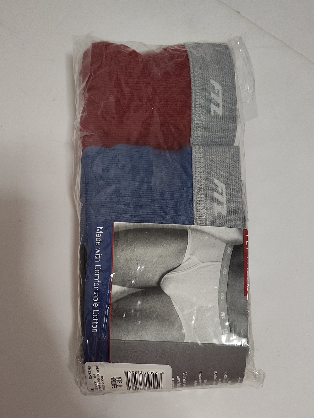 Vintage Fruit of the Loom Men's Ribbed Briefs - 3-Pack - Size XL 40-42